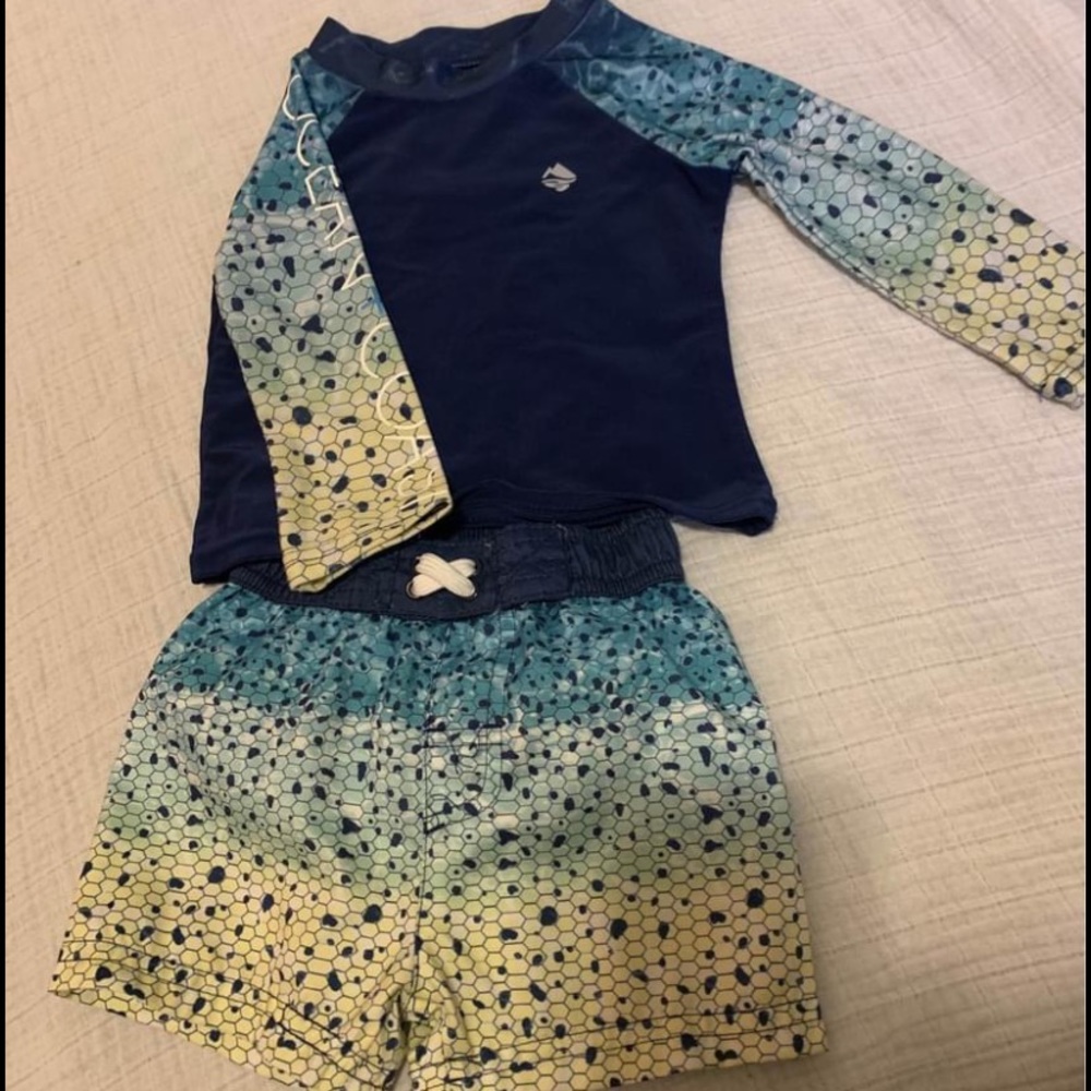 Ocean and coast bathing suit. 12 months. No pilling. Like new.